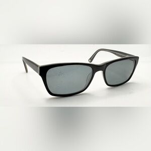 Silver Dollar Cafe 3141 Black Oval Sunglasses Frames Only